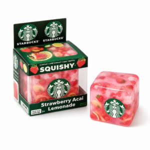 Starbucks Strawberry Açaí Lemonade Squishy