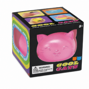 NeeDoh CoolCats Squishy (Pink)