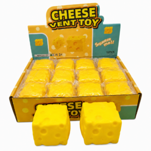 Cheese Large Block Squishy (10cm)