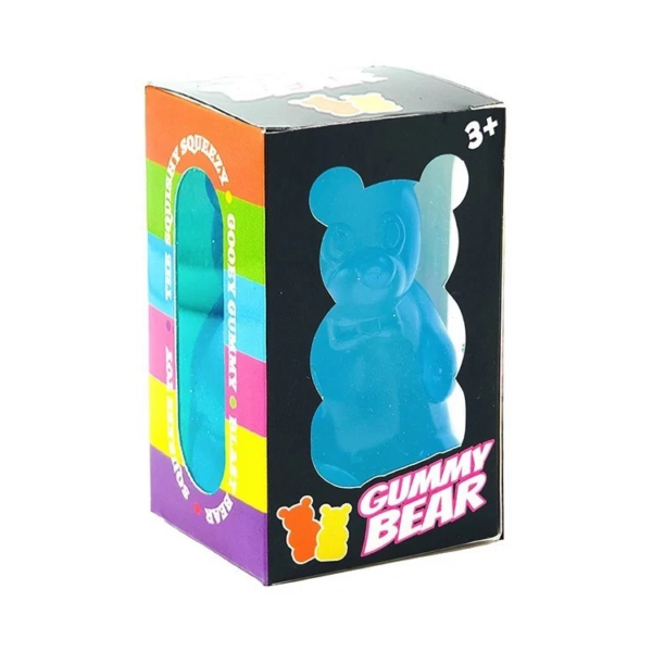 NeeDoh Gummy Bear Squishy (Blue)