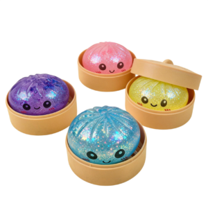 Dumpling Glitter Squishy