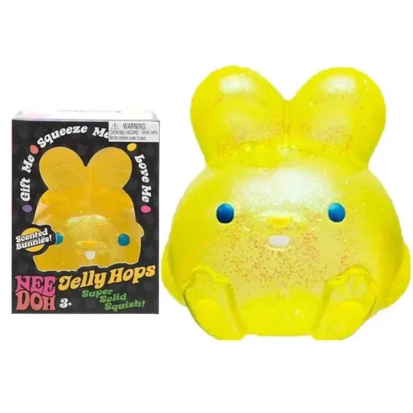 NeeDoh Jelly Hops (Yellow)