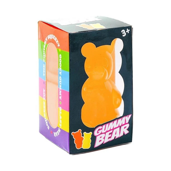 NeeDoh Gummy Bear Squishy (Yellow)